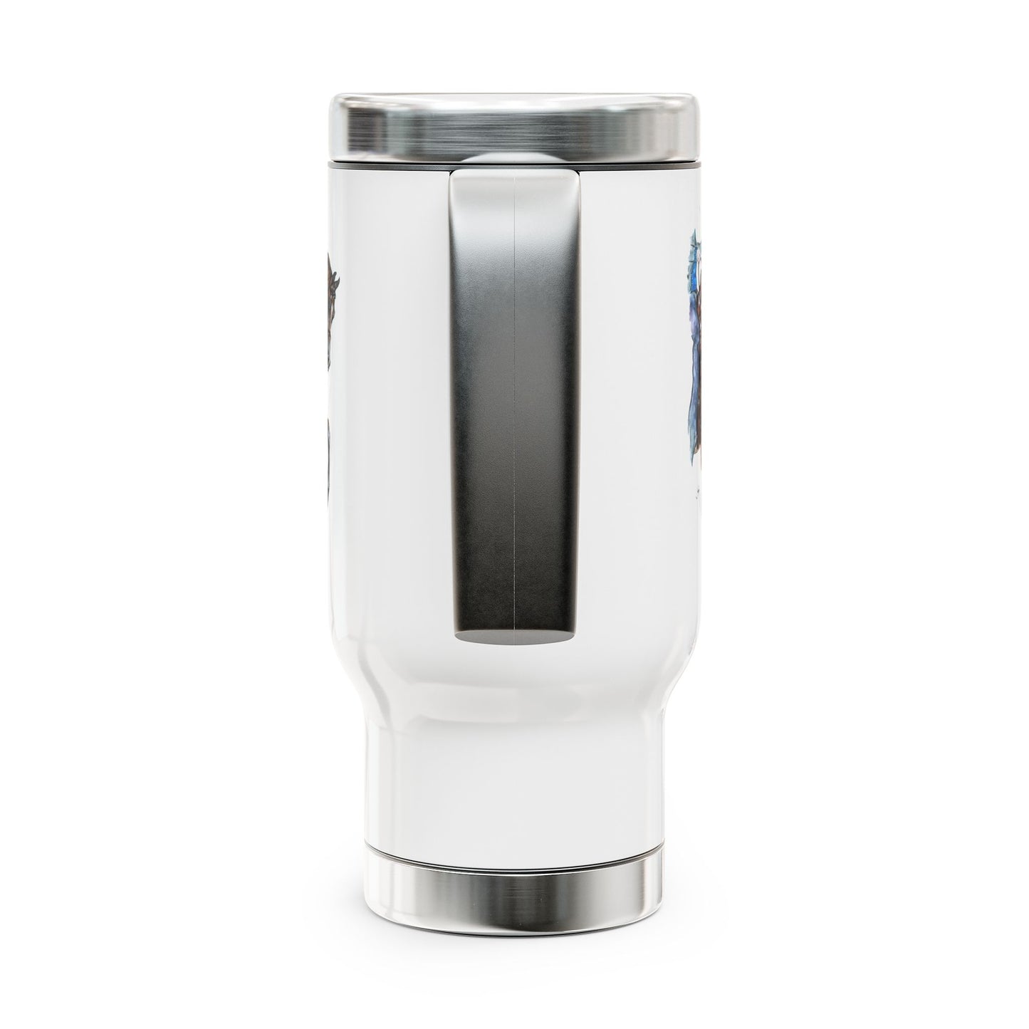 14 oz Stainless Steel Arabian Horse Performance Travel Mug