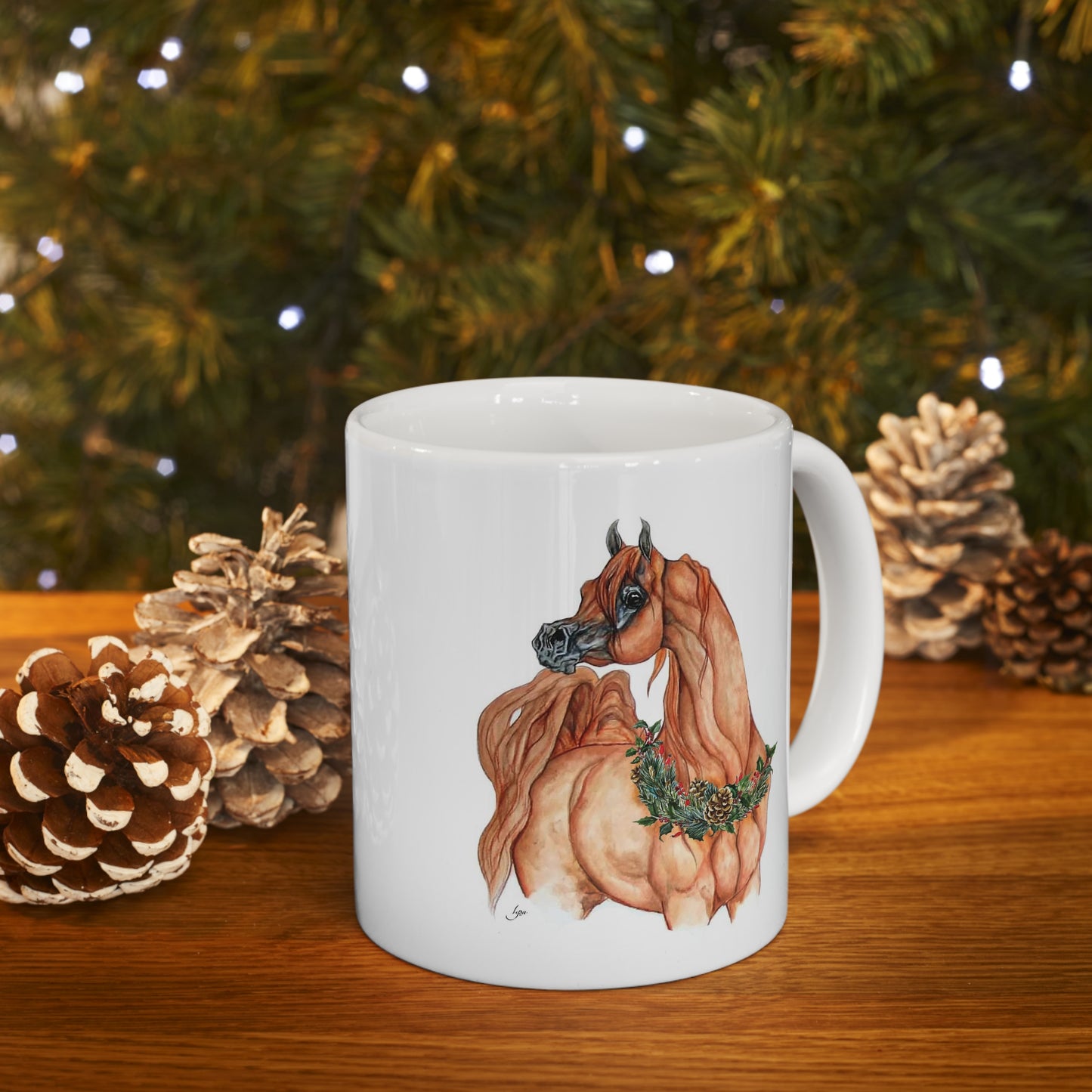 Limited Edition Arabian Horse World Holiday Mug