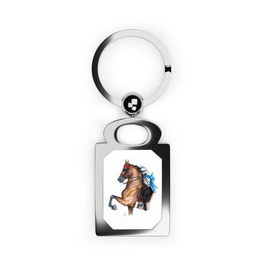 English Horse Keyring