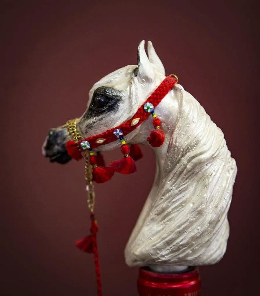 Arabian Horse Wine Topper